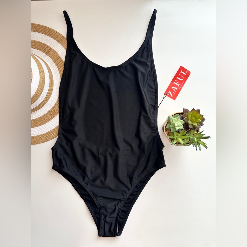 Women’s One Piece Swimwear Black XL Size
